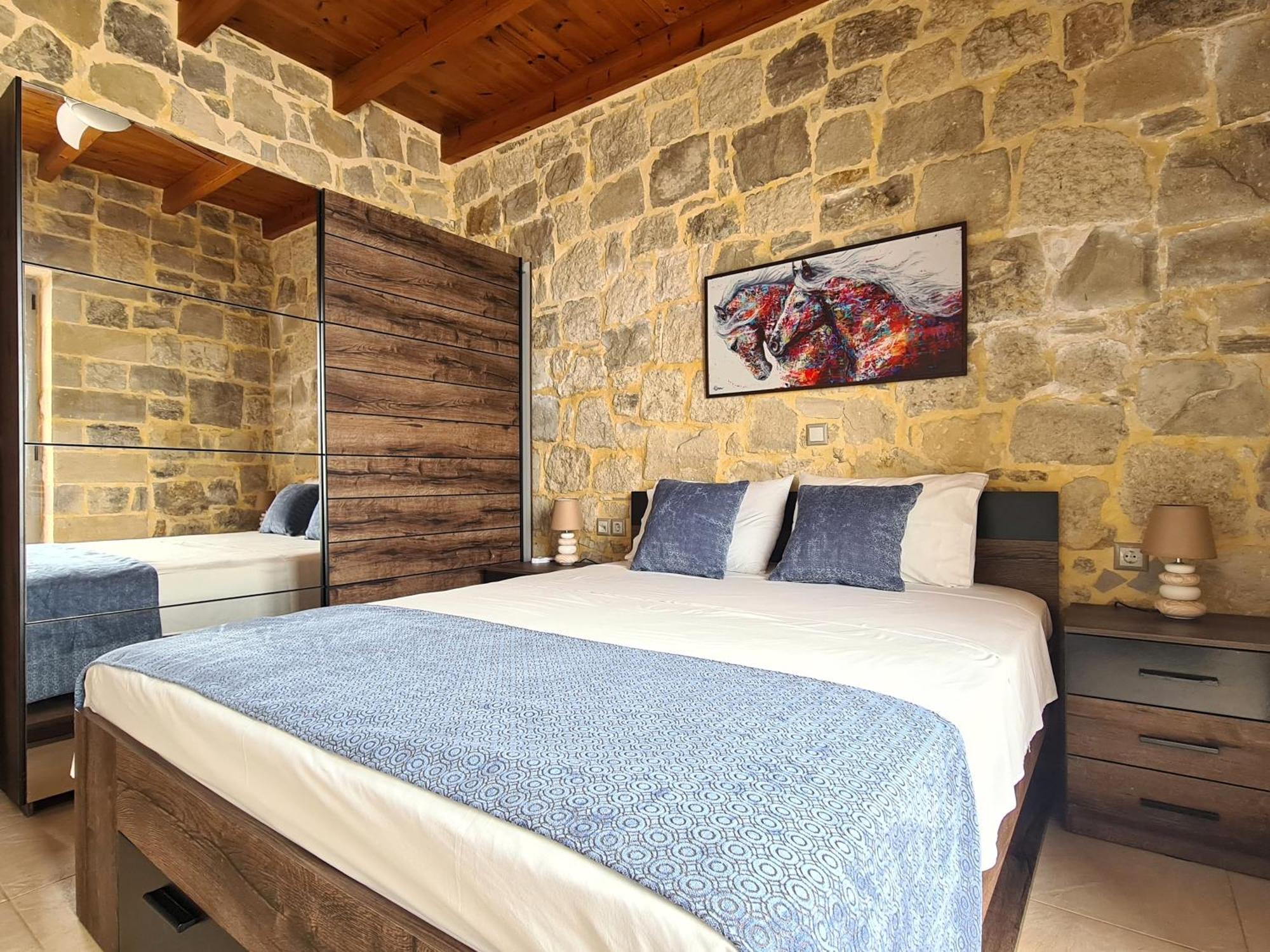 New Villa Kalimera, View To Falasarna Beach Platanos  Ngoại thất bức ảnh